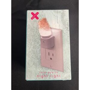 Wanderlust Rose Quartz Night Light Pink Crystal Plug-in Lamp 59615A9201